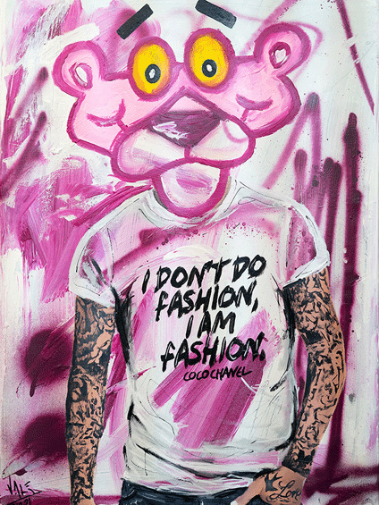 I don't do fashion. I am fashion